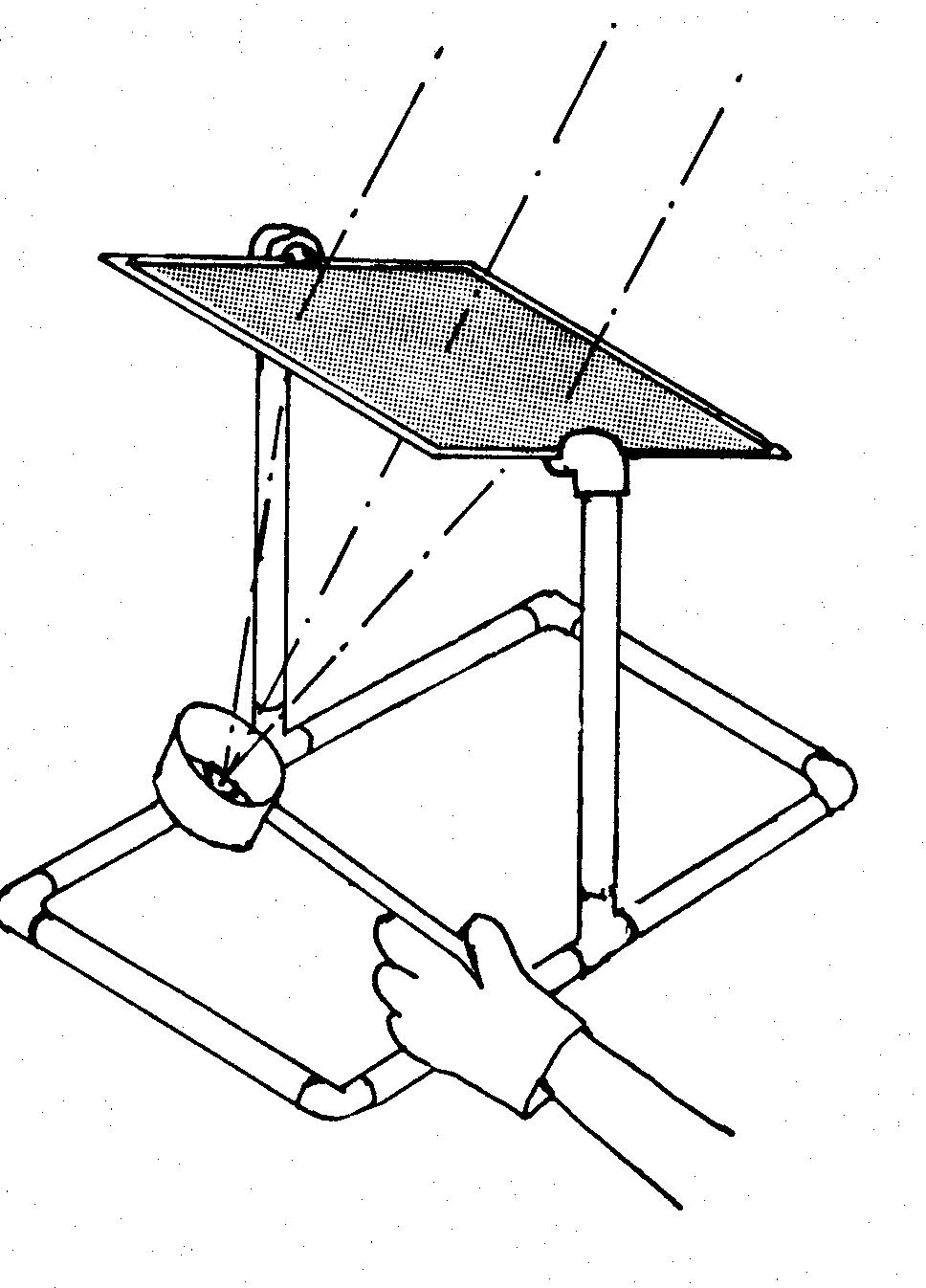 Fresnel lens furnace