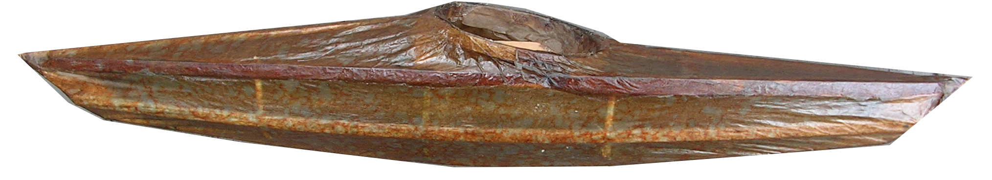 balsa kayak model
