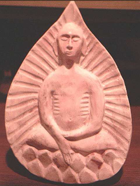 concrete casting figurine