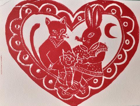 bunny and kitty