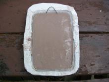 concrete in mold